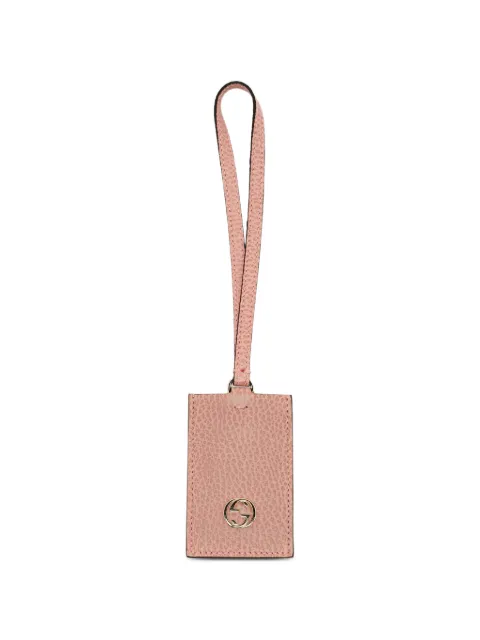 Gucci Pre-Owned Interlocking G luggage tag Pink 1378505