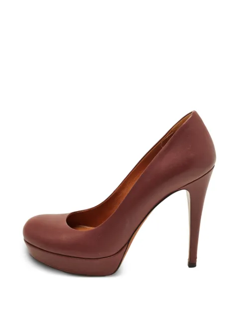Gucci Pre-Owned platform pumps Brown 1379080