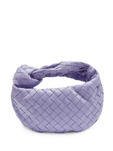 Bottega Veneta Pre-Owned mini Jodie Intrecciato tote bag Purple 1290538
