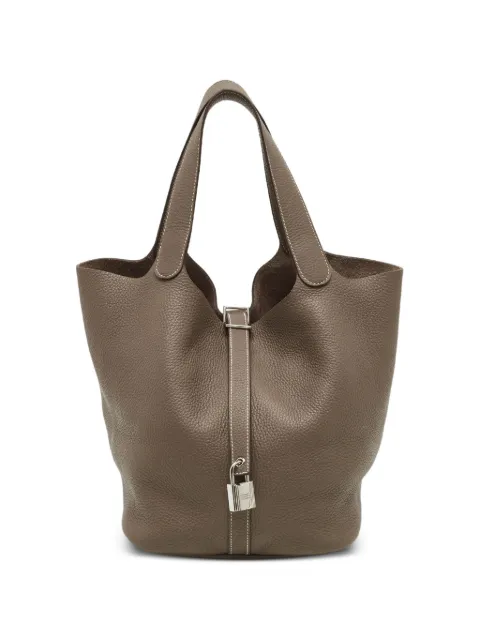 Hermès Pre-Owned 2022 26 Picotin Lock handbag Grey 1377930