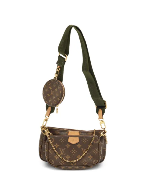 Louis Vuitton Pre-Owned Multi Pochette Accessoires Monogram shoulder bag Brown 1380901
