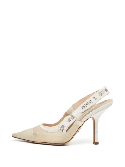 Christian Dior Pre-Owned J'Adior slingback pumps Neutrals 1379727