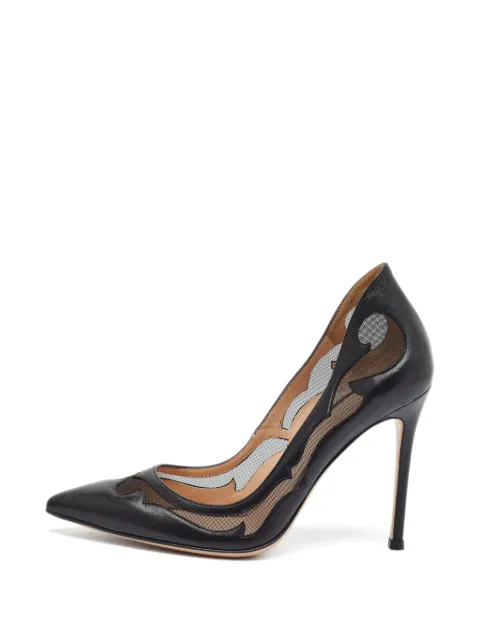 Gianvito Rossi Bonnie pointed pumps Black 1381012