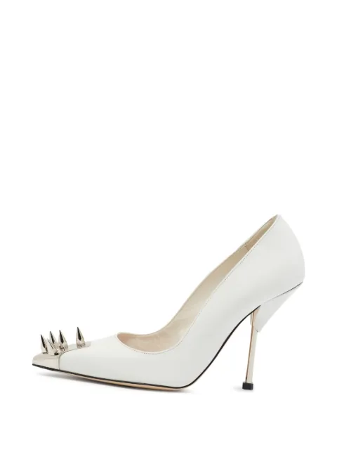Alexander McQueen Pre-Owned Punk Stud pumps White 1376533
