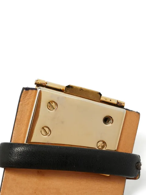 Tod's Vintage eyelet-detail belt Black 1378482
