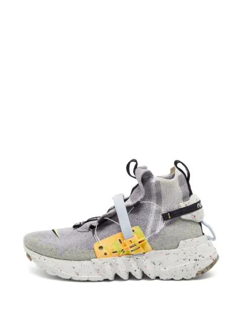 Nike Space Hippie 03 knitted high-top sneakers Grey 1380872