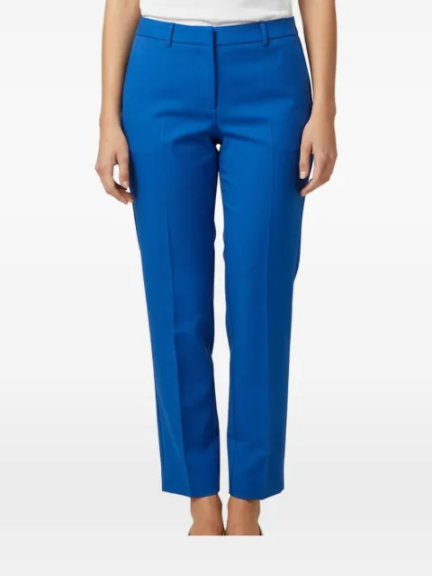 Dries Van Noten Pre-Owned cropped trousers Blue 1376209