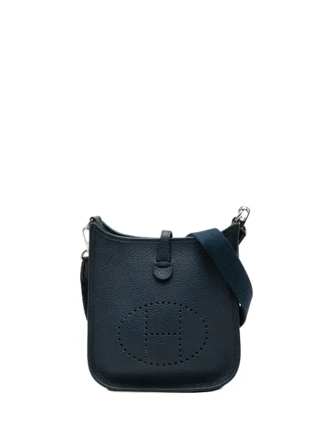 Hermès Pre-Owned 2023 Clemence Evelyne 16 Amazone crossbody bag Blue ZGLO48P8LVY7BHL5