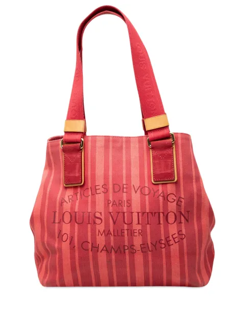 Louis Vuitton Pre-Owned 2012 Canvas Plein Soleil Cabas PM tote bag Red O50UOPK1UZT5QU4Q