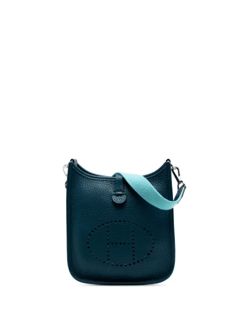 Hermès Pre-Owned 2015 Clemence Evelyne 16 Amazone crossbody bag Blue KAAKLPWYOEB61J5O