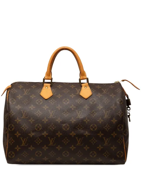 Louis Vuitton Pre-Owned 2005 Monogram Speedy 35 boston bag Brown HLPIPAYQ65WCED6C
