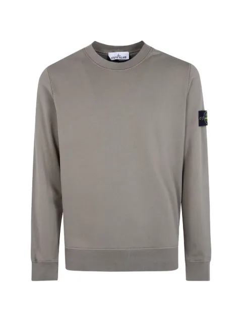 Stone Island Regular-fit crewneck sweatshirt Grey L2S156100060S0051
