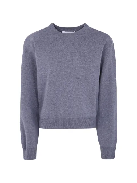 Róhe ribbed-trim wool sweater Grey 82023310
