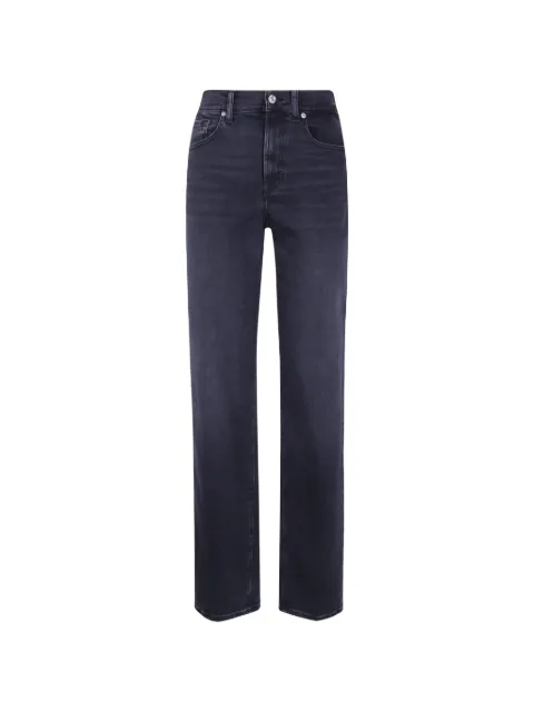 7 For All Mankind Stovepipe wide-leg jeans Grey 7U4N0C32