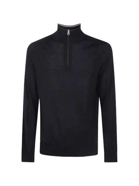 Paul Smith merino-wool zip-up sweater Blue M1R971ZW03154