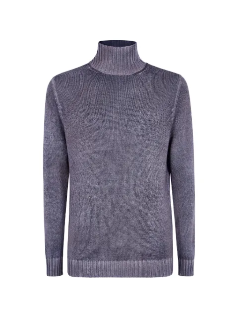 Avant Toi ribbed-knit roll-neck sweater Grey 226WU3407CLNVH