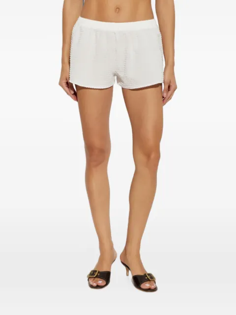 Hunza G Resort seersucker-effect shorts Neutrals RESORTSHORTSM