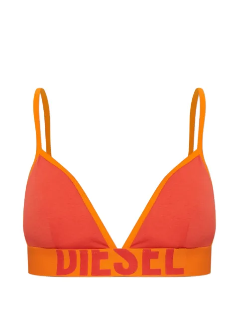 Diesel Cora-D-Pop logo-underband bra Orange A227610SIBE