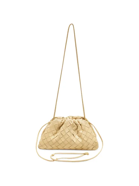 Bottega Veneta Pre-Owned mini Pouch Intrecciato clutch bag Neutrals 1331896