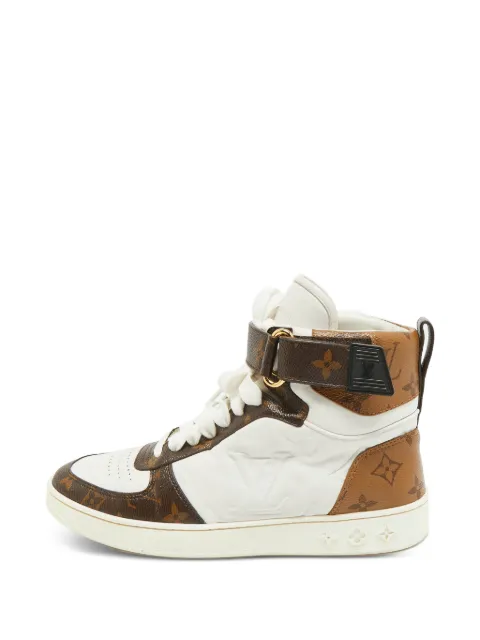 Louis Vuitton Pre-Owned Boombox Monogram Reverse sneakers White 1379652