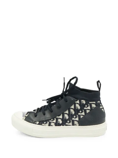 Christian Dior Pre-Owned Walk'n'Dior high-top sneakers Blue 1377427