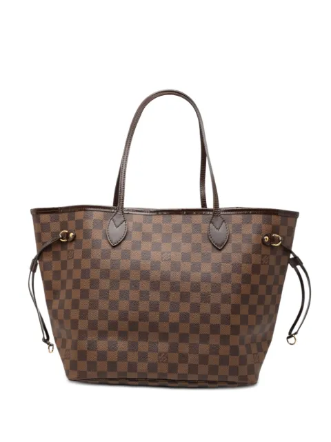 Louis Vuitton Pre-Owned 2008 Damier Ebene Neverfull MM tote bag Brown WV26788XY6VKEPKF