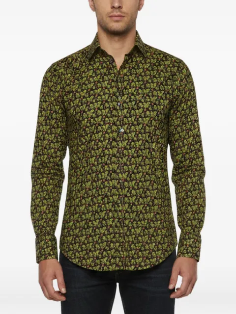 Dolce & Gabbana Pre-Owned Gold cactus-print shirt Green 1377726