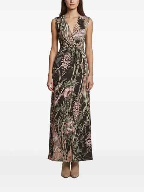 Just Cavalli Vintage printed V-neck maxi dress Black 1375739