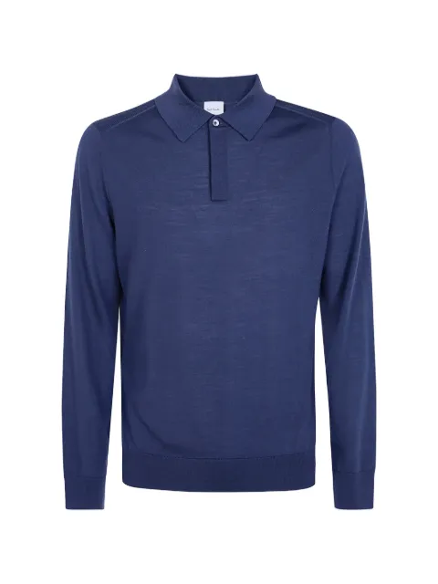 Paul Smith merino wool Polo-shirt Blue M1R973ZW03154