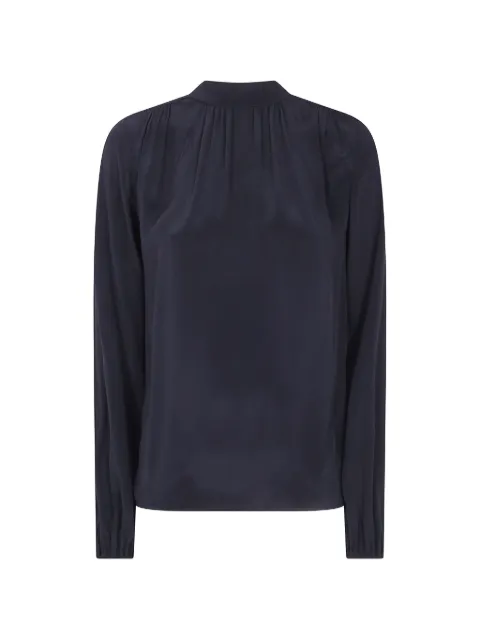 Nº21 pussy-bow long-sleeve blouse Black G1015111099