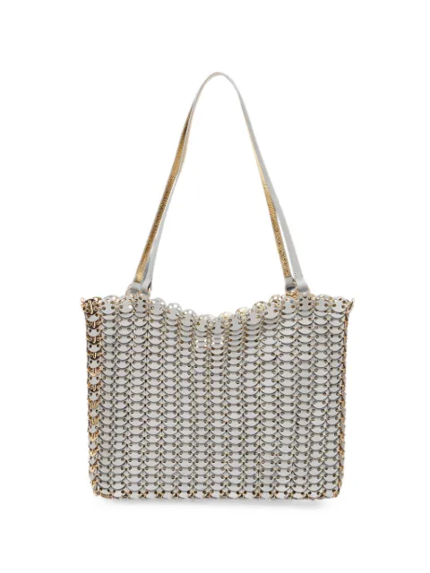 Rabanne chainmail-effect shoulder bag Gold 26ASS0544CLF521P070