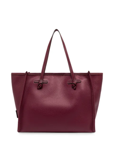 GIANNI CHIARINI Marcella grained leather tote bag Red BS9330BBL