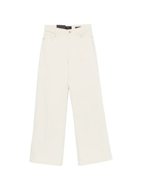 7 For All Mankind Lotta button-fastening jeans Neutrals 7U8E0G96
