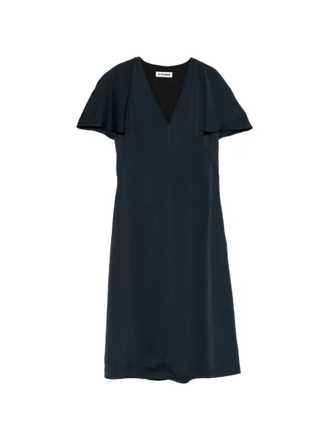 Jil Sander Sablé Envers dress Blue J02CT0604J55107402