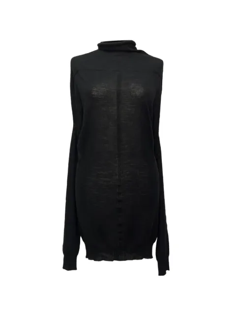 Rick Owens Vintage Crater oversized sweater Black NAPPUGBCL757593W