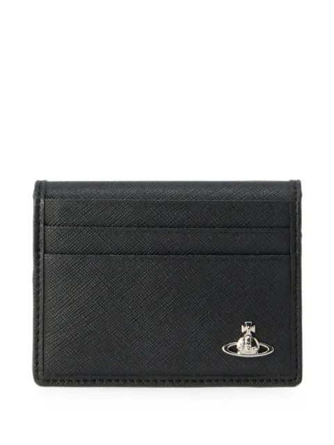 Vivienne Westwood orb plaque card holder Black 5402000ZMS0021N401