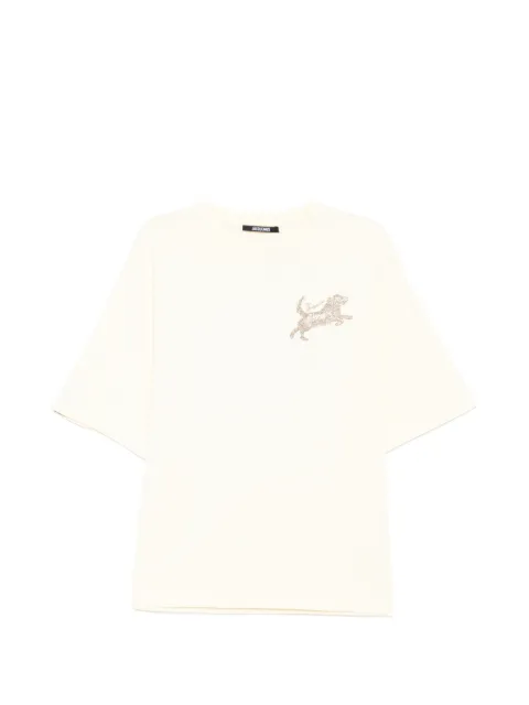 Jacquemus dog-print cotton T-shirt Neutrals 26HTSU00346AJ00226