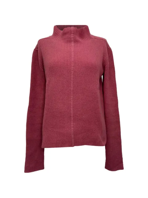 Rick Owens Vintage Maglia ribbed sweater Pink NAPPUGBCL757590W