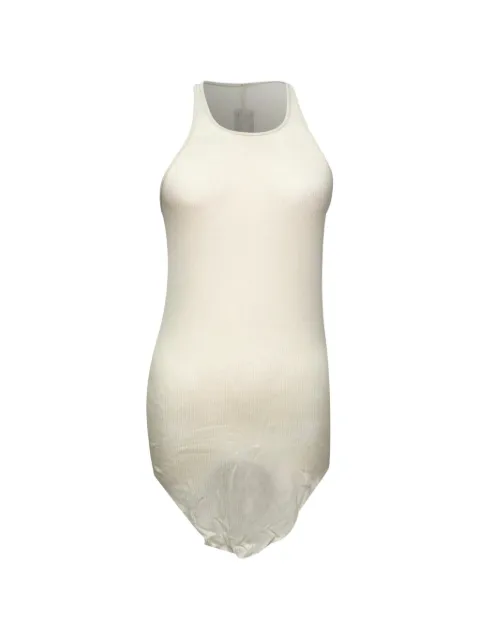 Rick Owens Vintage early 2020s rib-knit tank top Neutrals NAPPUGBCL757701W