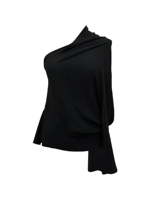 Rick Owens Vintage one-shoulder asymmetrical blouse Black NAPPUGBCL757648W