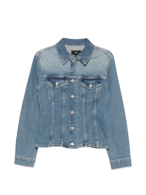 7 For All Mankind slim-fit denim jacket Blue 7UCG0120
