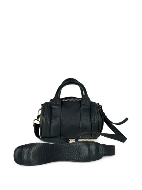 Pre-Owned Alexander Wang 2010s Rocco studded satchel bag Black RFCGB758071