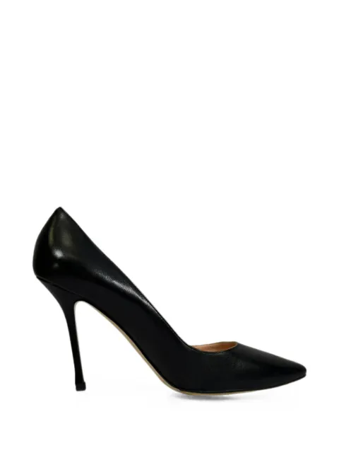 Sergio Rossi Vintage Godiva pointed-toe pumps Black RFCPUGBSH758164W