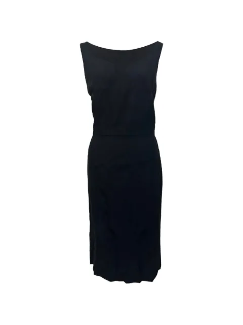 Alexander McQueen Pre-Owned sweetheart neckline dress Black RFCPUGBCL757027W