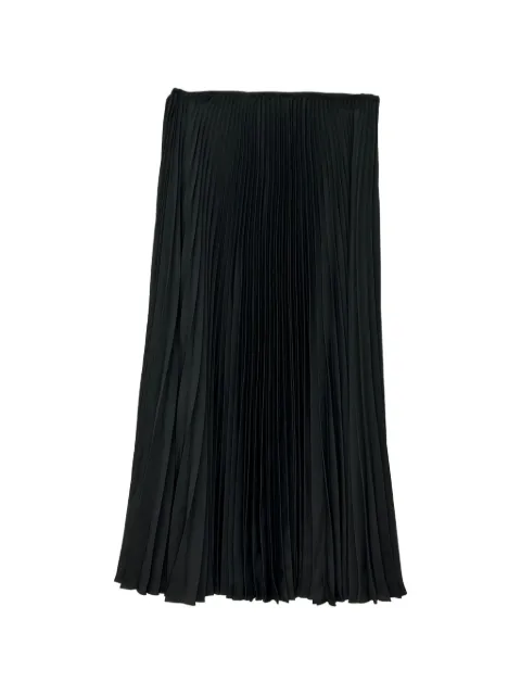 JOSEPH 2010s Abbot pleated midi skirt Black RFCPUGBCL757186W
