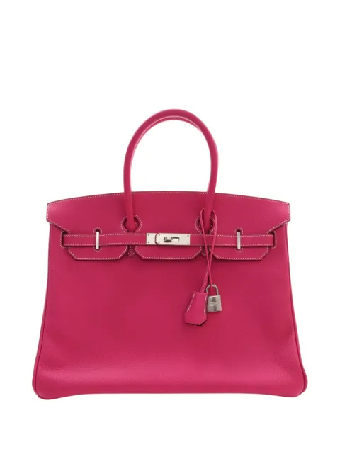 Hermès Pre-Owned 2010 Epsom Candy Verso Birkin Retourne 35 handbag Pink Z0DXTX9Y80YVI6KM