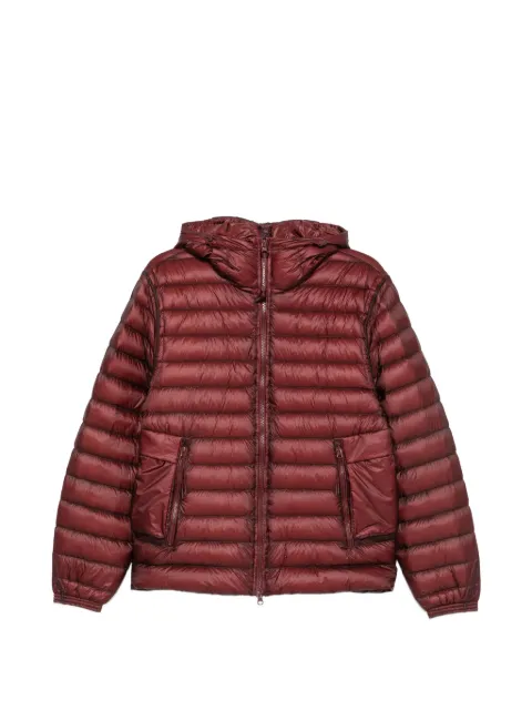 C.P. Company zip-pocket quilted jacket Red 21CMOW126A110416A592