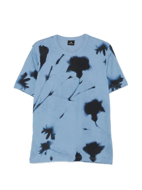 PS Paul Smith floral-print T-shirt Blue M2R220XW22745