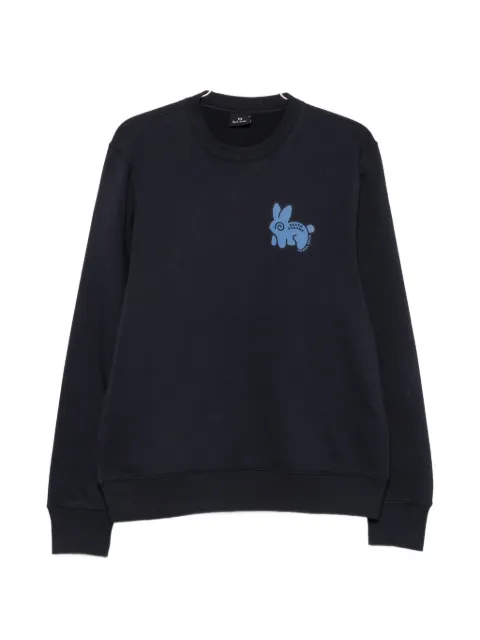 PS Paul Smith Bunny-print sweatshirt Blue M2R668UWP6879