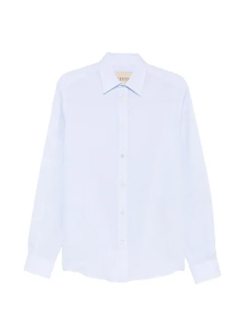 Valentino Garavani long-sleeve button-up shirt Blue VABS81BH3